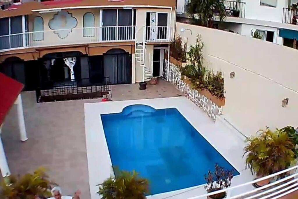 Blue Coast With Pool And Ocean View 10 To 35 P Villa Acapulco Exteriör bild