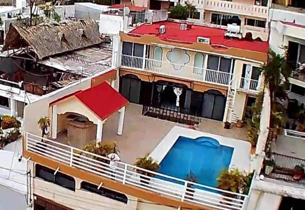 Blue Coast With Pool And Ocean View 10 To 35 P Villa Acapulco Exteriör bild