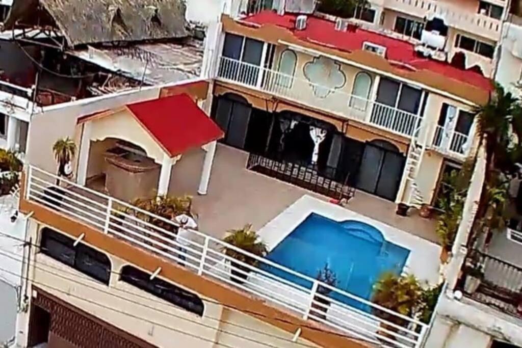 Blue Coast With Pool And Ocean View 10 To 35 P Villa Acapulco Exteriör bild