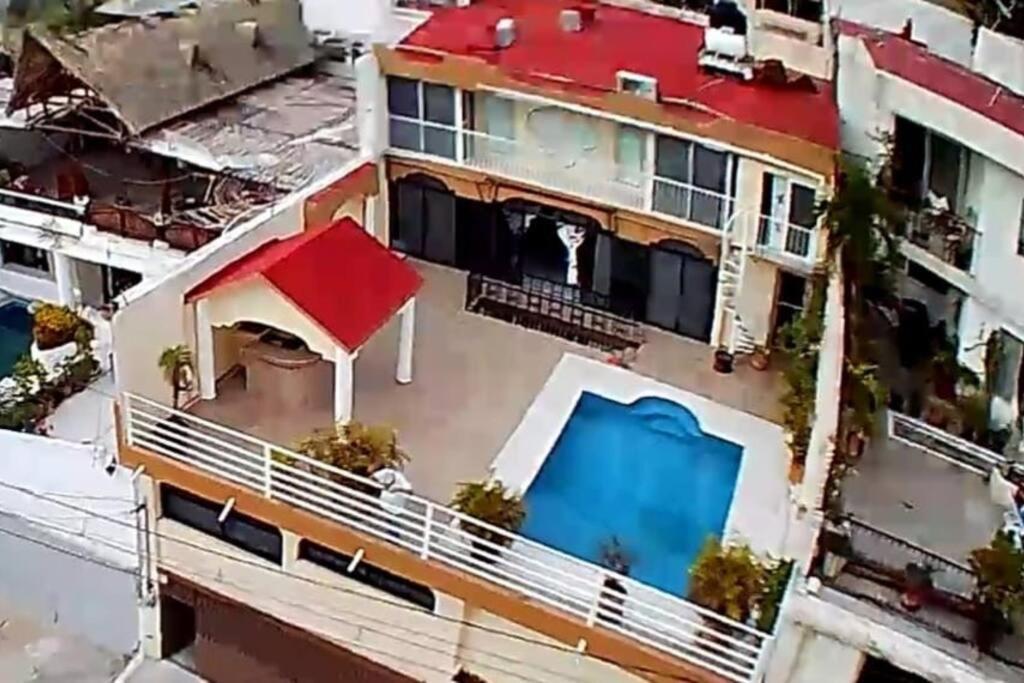 Blue Coast With Pool And Ocean View 10 To 35 P Villa Acapulco Exteriör bild