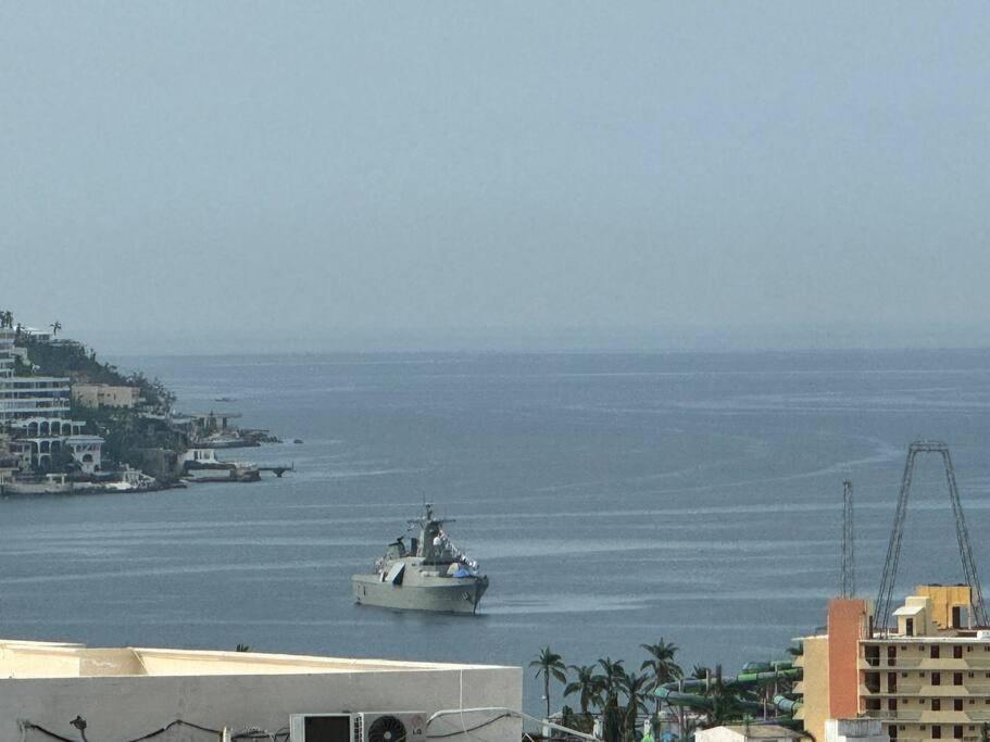 Blue Coast With Pool And Ocean View 10 To 35 P Villa Acapulco Exteriör bild
